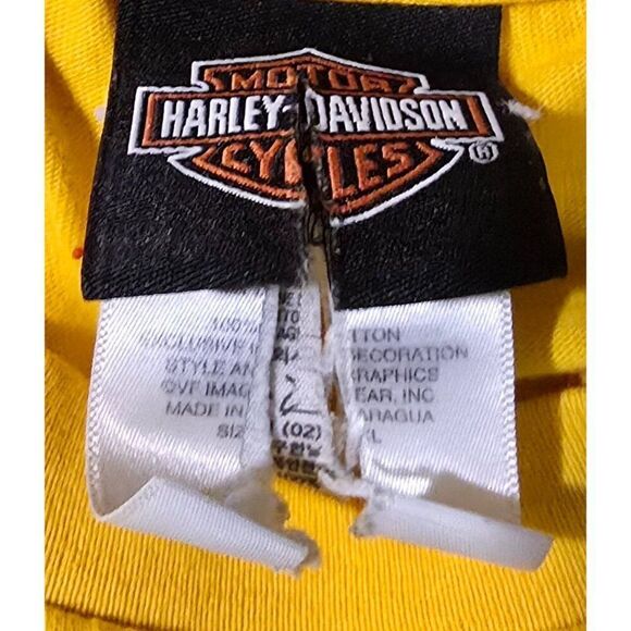 Harley-Davidson El Paso Texas  Bar and Sheild Gold T-Shirt 3XL - Picture 7 of 7